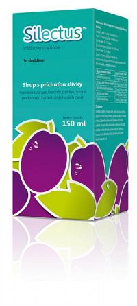 ICN Silectus sirup s príchuťou slivky 150 ml