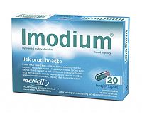IMODIUM liek proti hnačke, 20 kapsúl