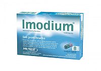 IMODIUM liek proti hnačke, 8 kapsúl