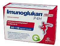 Imunoglukan P4H 100 mg cps 30+10 navyše (40 ks)