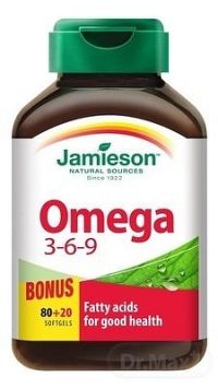 Jamieson Omega 3-6-9 1200 mg 100 kapsúl