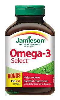 Jamieson Omega-3 Select 200 kapsúl