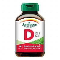 JAMIESON VITAMÍN D3 400 IU tbl 1x90 ks