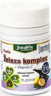 JutaVit Železo komplex tbl 1x40 ks
