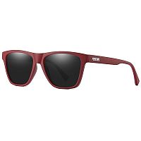 KDEAM Lead 2 slnečné okuliare, Red / Gray