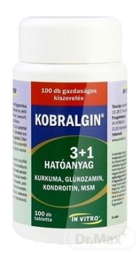 KOBRALGIN 1×100 tbl, doplnok výživy