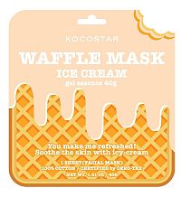 Kocostar Waffle Mask Ice Cream 40 g / 1 sheet 1×40 g / 1 sheet