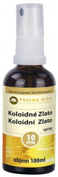 Koloidné zlato 10ppm 1x100 ml