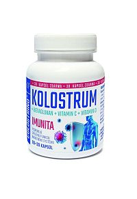 KOLOSTRUM + betaglukan + vit C + vit D 1×90 cps