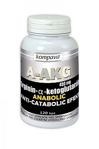 kompava A-AKG (Arginín-alfa-ketoglutarát) 450 mg cps 1x120 ks