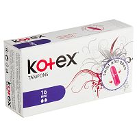 KOTEX tampóny Mini 16 ks 1×1 ks