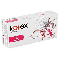 KOTEX tampóny Super 16 ks 1×1 ks