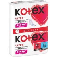 KOTEX vložky Ultra Night double 12 ks 1×1 ks