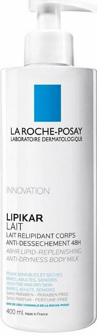 LA ROCHE-POSAY Lipikar Telové mlieko 400 ml