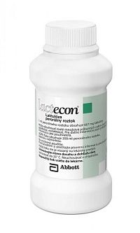 LACTECON sol por 133,4 mg (fľ.HDPE) 1x200 ml