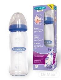 LANSINOH Sklenená dojčenská fľaša 1×240 ml, dojčenská fľaša
