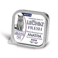 LECHAT FRESH Pate a kúsky kačica 100 g