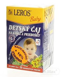 Leros Baby na kašel a priedušky 20 x 1,5 g