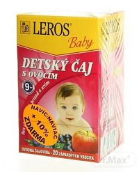 Leros Baby s ovocím 20 x 2 g