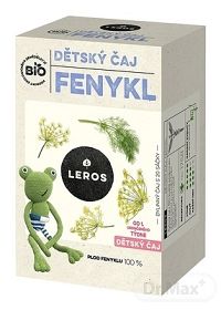 LEROS BIO DETSKÝ ČAJ FENIKEL 20×1,5g, čaj