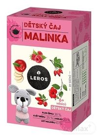 LEROS DETSKÝ ČAJ MALINKA 2x20g, detský čaj