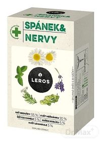 LEROS SPÁNOK A NERVY 20×1,3g, čaj