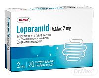 Loperamid Dr.Max 2 mg cps dur (blis.Al/PVC/PVDC) 1x20 ks