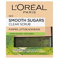 Loreal DEX SMOOTH SUGAR SCRUB CLEARING 1x48g