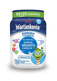 Marťankovia Gummy s echinaceou 50+20tbl.