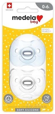 MEDELA baby cumlík SOFT SILICONE Boy 1×2 ks