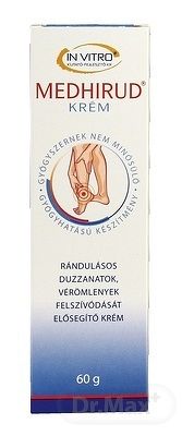 MEDHIRUD 1×60 g, krém (podliatiny a opuchy)