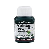 MedPharma Meduňka + chme l+ kozlík 37 kapsúl