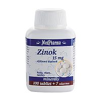 MedPharma ZINOK 15 MG 100+7 tabliet
