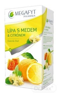 MEGAFYT Lipa s medom & citrónom 20×2 g, čaj