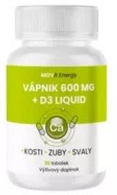 MOVIT VAPNIK 600 MG + D3 LIQUID 1×90 tbl