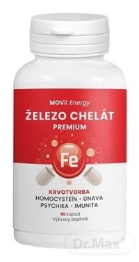 MOVit Železo Chelát Premium