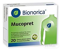 Mucopret 1x20 tbl, 60 mg/160 mg, liek