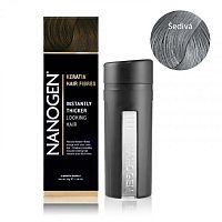 Nanogen keratínové vlákna šedivá 1x30 g