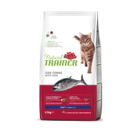 Natural Trainer Cat Adult Tuniak 1×1,5 kg, granule pre dospelé mačky