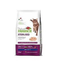 Natural Trainer Cat Steril Hydina 1×10 kg, granule pre dospelé mačky