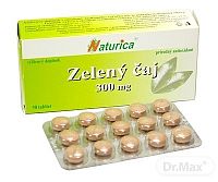 Naturica ZELENÝ ČAJ 300 mg tbl 1x30 ks