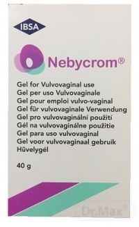 Nebycrom vulvovaginálny gél 1x40 g