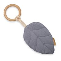 New Baby detské hryzátko Leaf grey