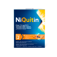 NIQUITIN Clear patch 14 mg