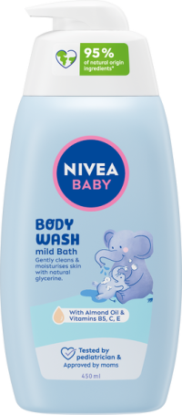 Nivea Baby Sprchovací gél pre jemný kúpeľ