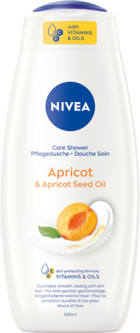 Nivea Care & Apricot sprchový gél 500 ml