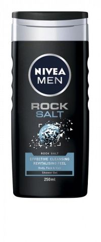 NIVEA MEN Men Rock Salt 250 ml - sprchový gél