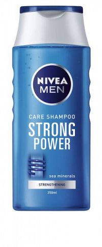NIVEA MEN Strong Power 250 ml - šampón