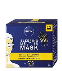 Nivea Sleeping Mask Q10 Power nočná maska proti vráskam 50 ml