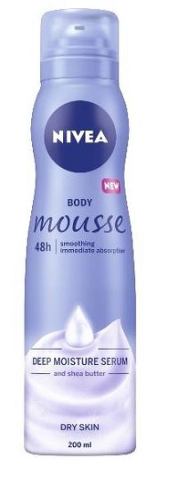 NIVEA Telová pena Smoothing 200 ml